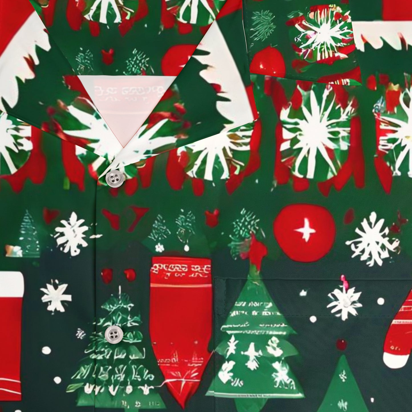 Ugly Christmas Hawaiian Shirt