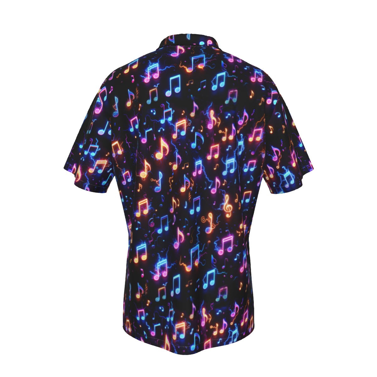 Saxy Men's Hawaiian Shirt With Button Closure
