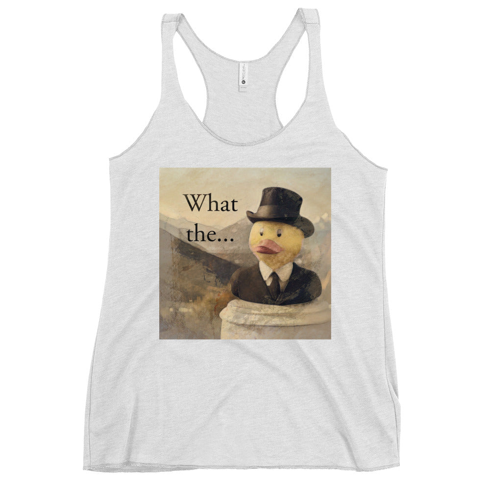 Women's What the... Racerback Tank