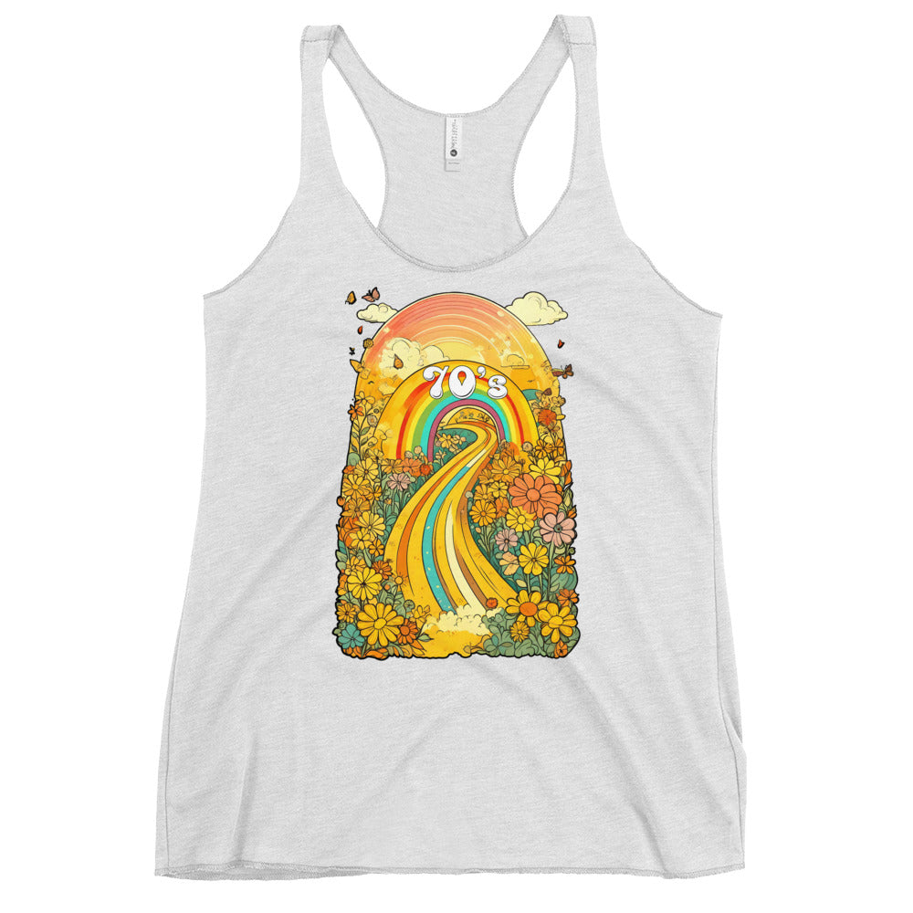 70's Women's Racerback Tank