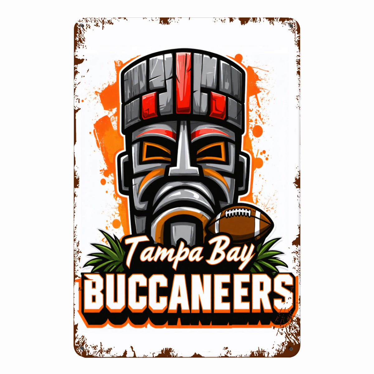 Buccaneers Tin Sign